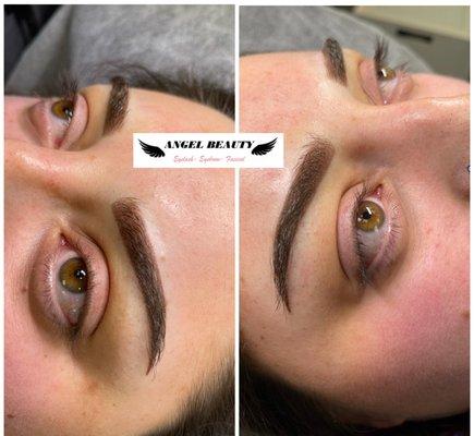 Ombre Brows, Microshading