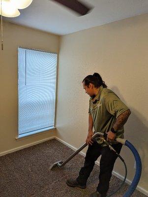 Mastermind Carpet Cleaning using state of the art equipment to make sure the job is done right.