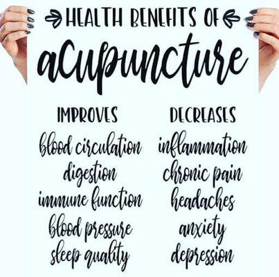 Benefits of Acupuncture