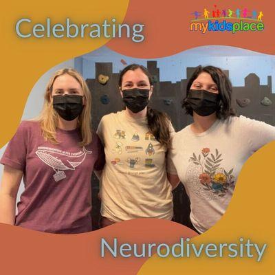 SLP, PT, and OT all offered at MKP! And our providers support and embrace neurodiversity.