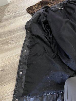 Destroyed $300 jacket