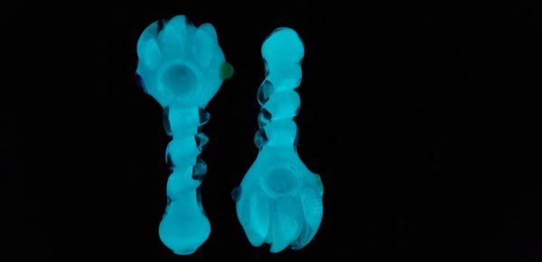 Glow in the dark pipes