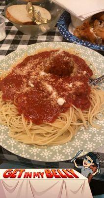 Spaghetti night on Thursday!!