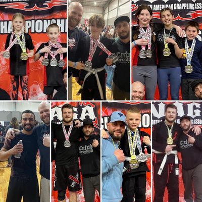 North American Grappling Association (NAGA) Philadelphia Championship! 40 Matches, 30 Victories, 15 MEDALS w/ONLY 9 Competitors!