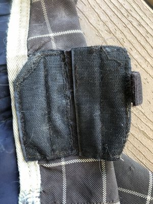 After the Velcro clean