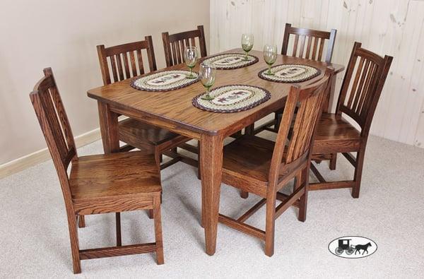 Mission Oak Dining Set