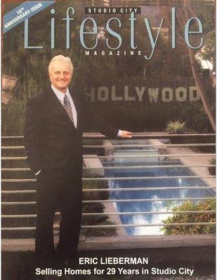 Eric Lieberman featured on the cover and main story for Lifestyle magazine.