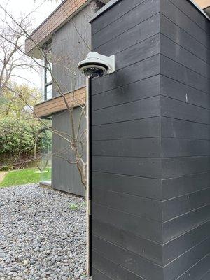 360 multisensor camera installed custom-built home sacramento ca