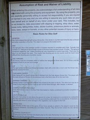 Rules of DISC Golf