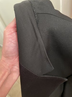 Terrible pressing job on my tuxedo