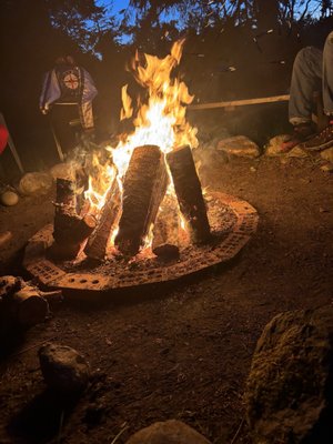 Lovely space for a campfire!