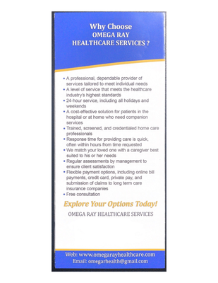 Omega Ray Healthcare Services