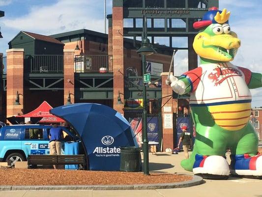 Allstate Reality Rides at Lowell Spinners