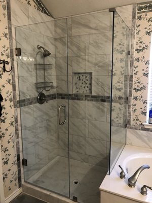 New shower