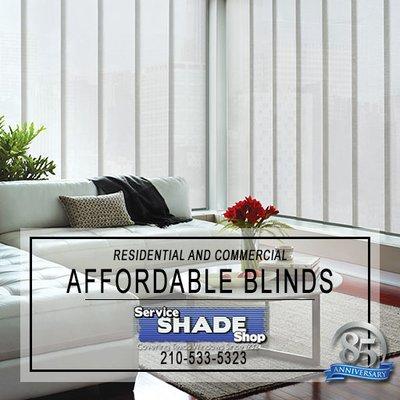 Affordable blinds San Antonio, TX by Service Shade Shop. Call 210-533-5323.