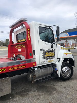 Our new fleet of tow trucks