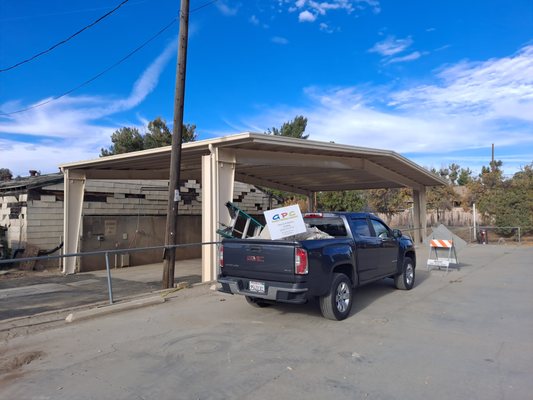 Border Patrol Wash Station