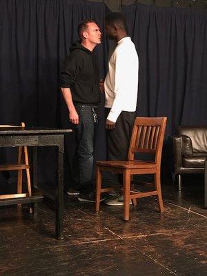 Best Acting School - two students getting down to the truth.