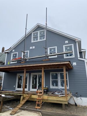 Siding roofing and azek trim 732-383-0097