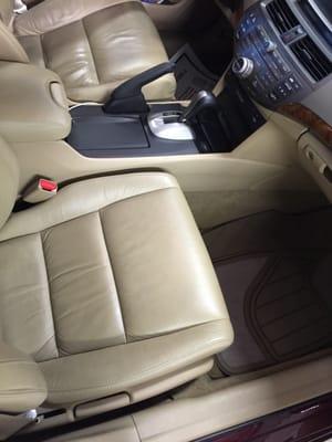 As a professional courtesy, Proline even detailed the inside of my car and shampooed the the carpets prior to pickup