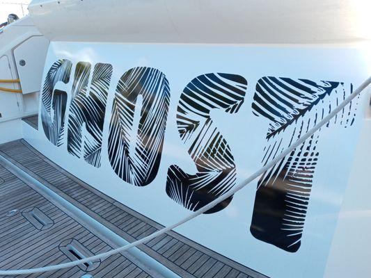 Yacht Lettering