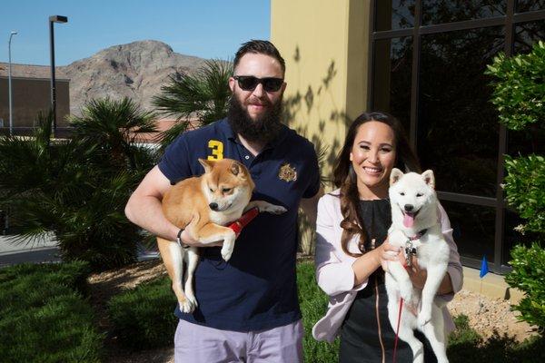 Nikita Burdick and her family.