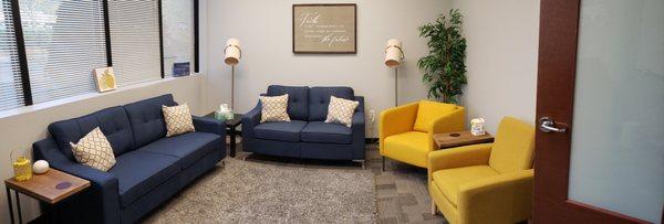 Our office offers a calm, beautiful, and welcoming environment!