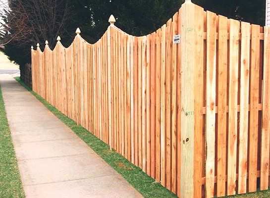 Wood Privacy Fence