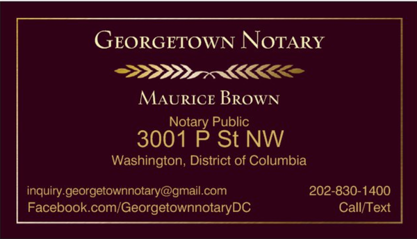 Don't hesitate to give us a call regarding your notary needs. We're always in the office Monday - Friday from 9:00 A.M - 6:00 P.M EST.