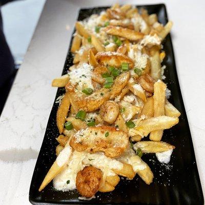 Loaded Chicken Garlic Parmesan Fries