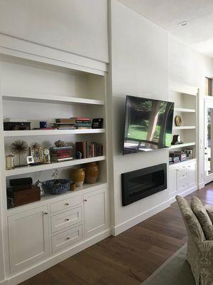 Wall to Wall Cabinets and Trim