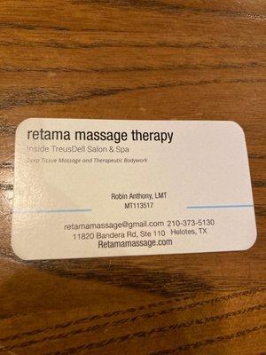 Retama Massage Therapy