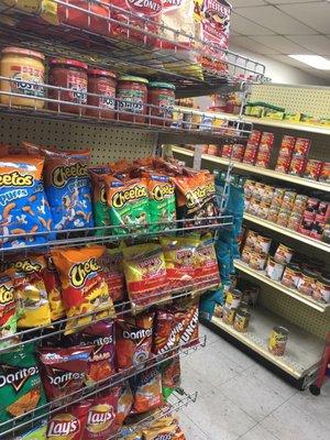 Chips section