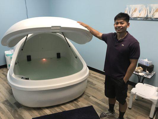 Customers love our Float Pod/ Sensory Deprivation Tank