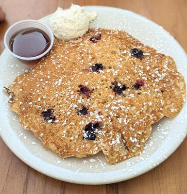 Blueberry Pancakes. IG:@HungryChaus