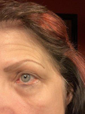 Bad permanent eyebrows