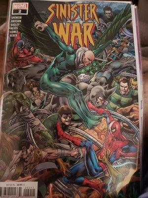 Spider-Man Sinister War from Invincible Comics