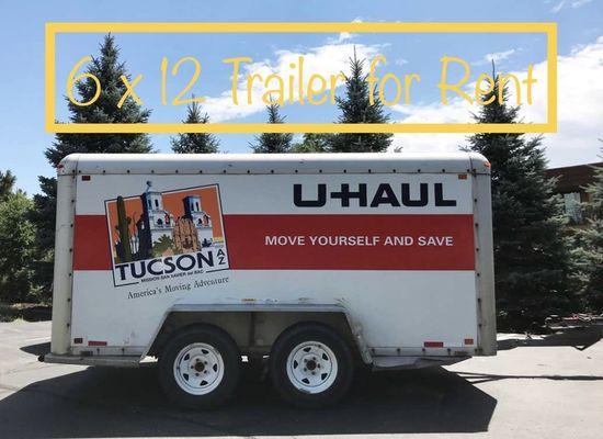 6 x 12 U-Haul Trailer