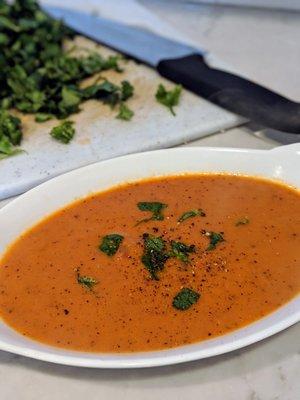 Moroccan Tomato Soup  https://virtualrdn.com/moroccan-tomato-soup/