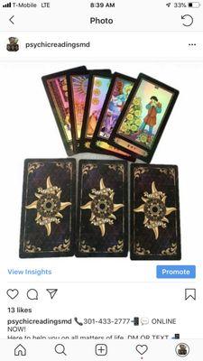 Tarot cards