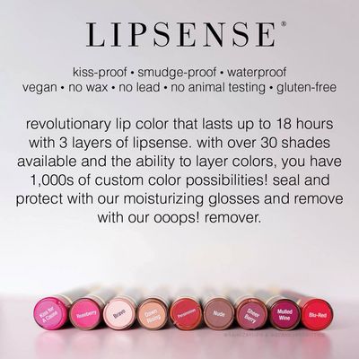 LipSense now at Sole' Tan. Stop by and see our large selection of testers.