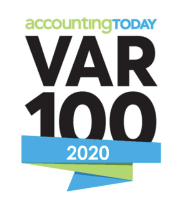 In 2020 we were recognized as a top 100 value added reseller from the prestigious Accounting Today top list!