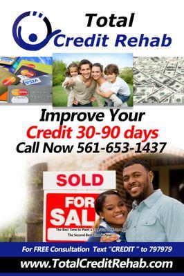 Get a FREE no obligation credit repair analysis! CALL NOW! 561-653-1437