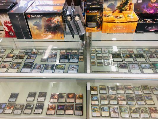 We have both sealed Magic the Gathering products as well as singles