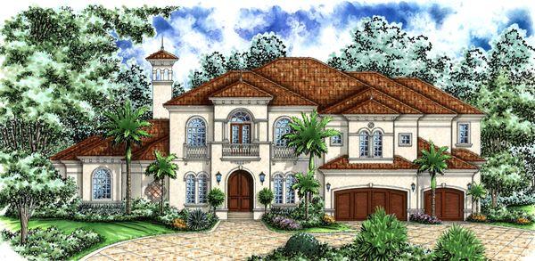 Mirabella House Plan created by Greg Weber of South Florida Design/Greg Weber Inc.