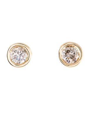 Champagne Diamond Studs