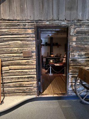 Original log cabin.