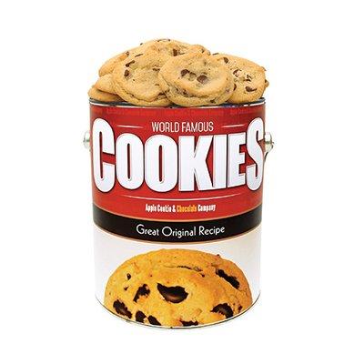 Apple Cookie Original- Our famous chocolate chip or assorted cookies in our signature one gallon paint can