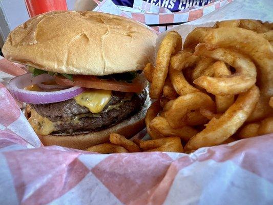 2. Double Double Cheeseburger  Double Meat, Double Cheese, Lettuce, Tomato, Red Onion, Pickles, Mayo, Mustard and Ketchup