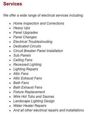 Creager Electrical Services